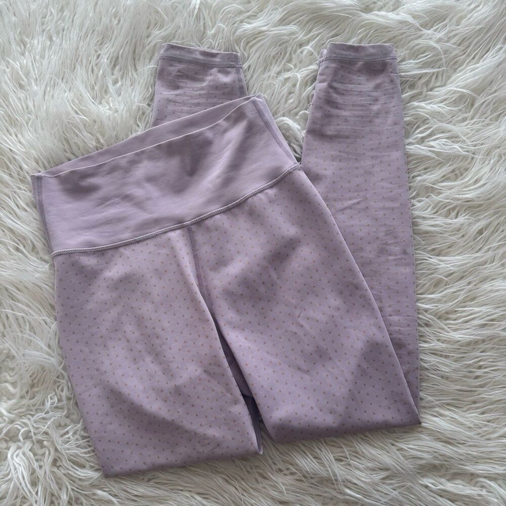 Anthropologie Allfenix Twilight Blush High Waisted Leggings Size Small